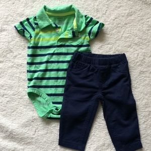 Carter's 2 piece pants set.